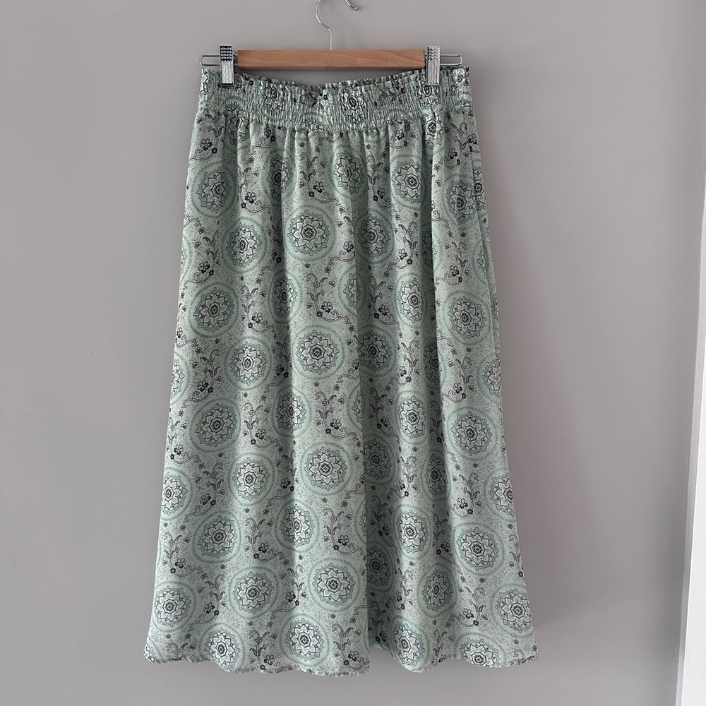 LOFT Patterned Skirt